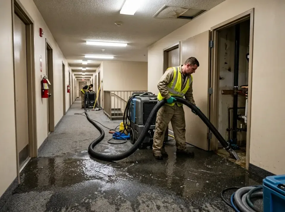 multi-unit-apartment-hallway-f-005 — frequently asked questions, Emergency Burst Pipe Water Extraction & Removal in Biscoe,…